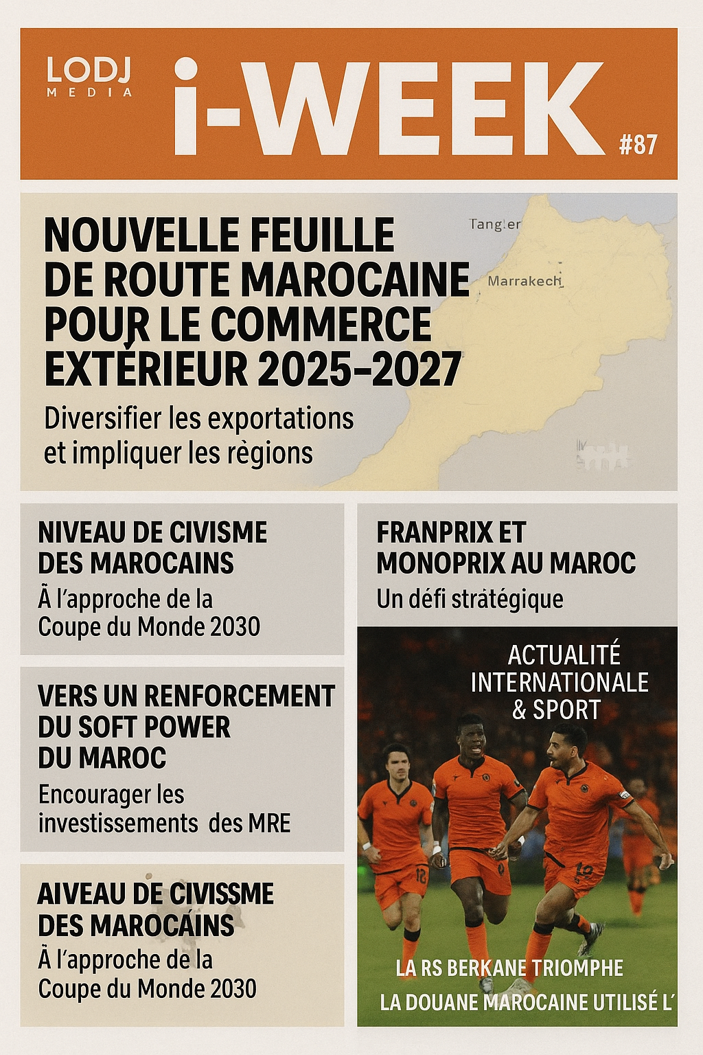 Podcast: l'essentiel de l' actualité "I-Week N°87" de la semaine