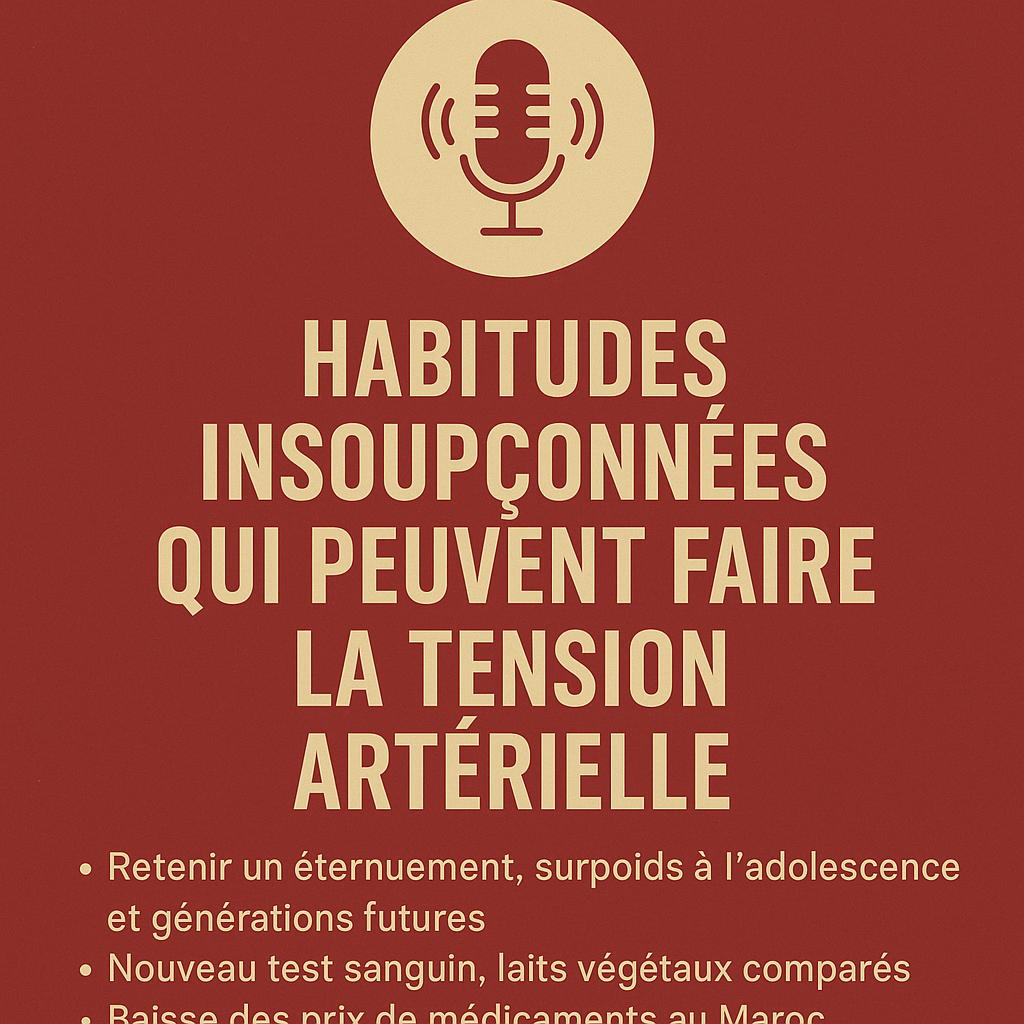 Podcast: l'essentiel de l' actualité "7 Days Santé & Conso du 30-05-2025" de la semaine