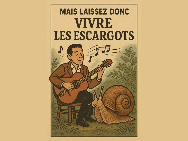 Laissez les escargots tranquille