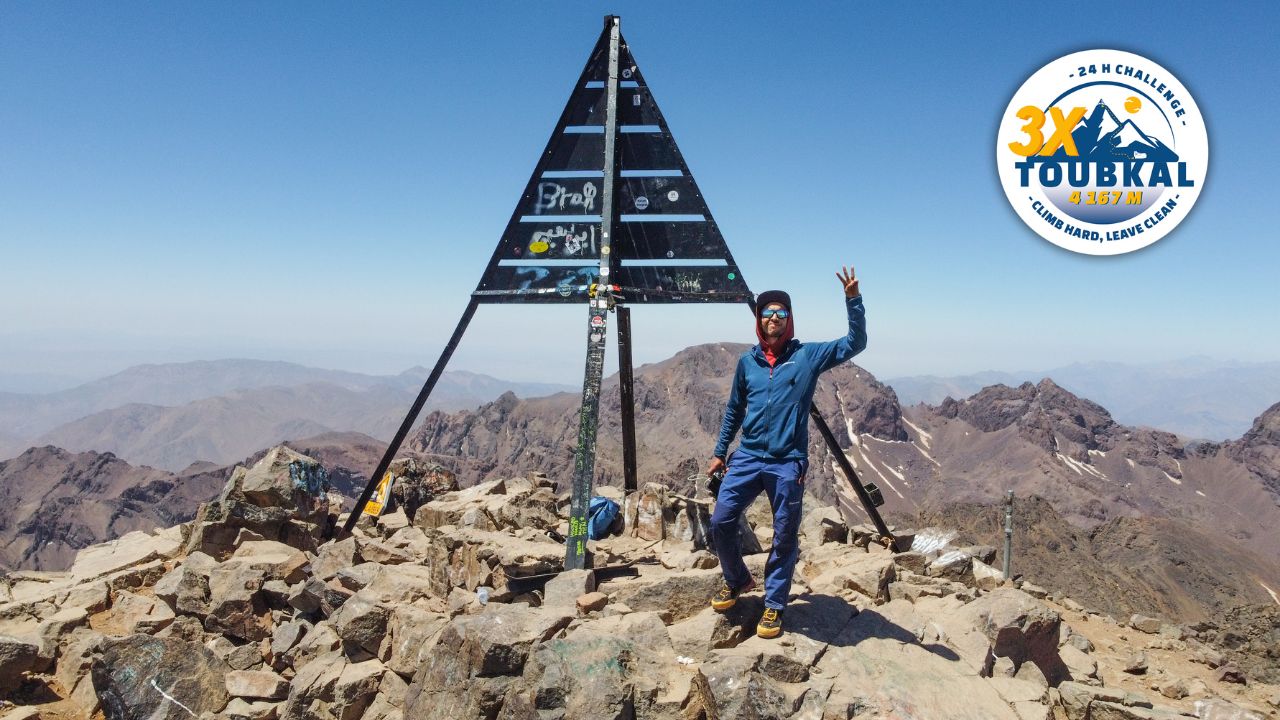 ​Trois fois le Toubkal, pour une montagne propre