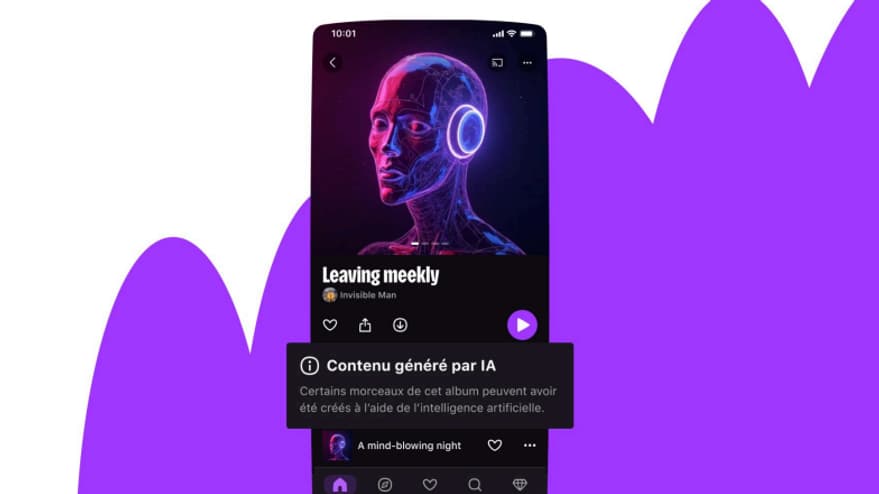 ​Deezer prend position contre la musique générée par IA pour protéger les artistes
