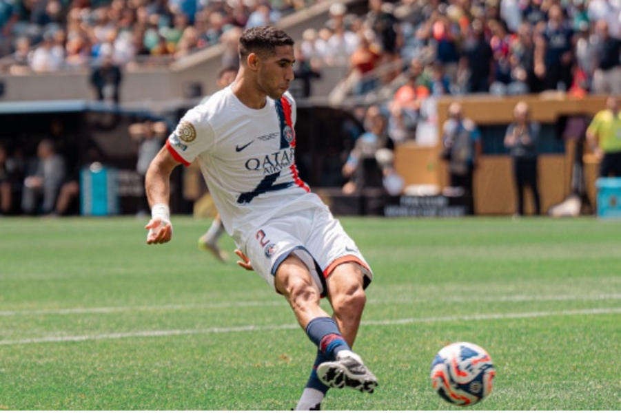 Mondial des clubs : Hakimi satisfait et ambitieux après la qualification du PSG