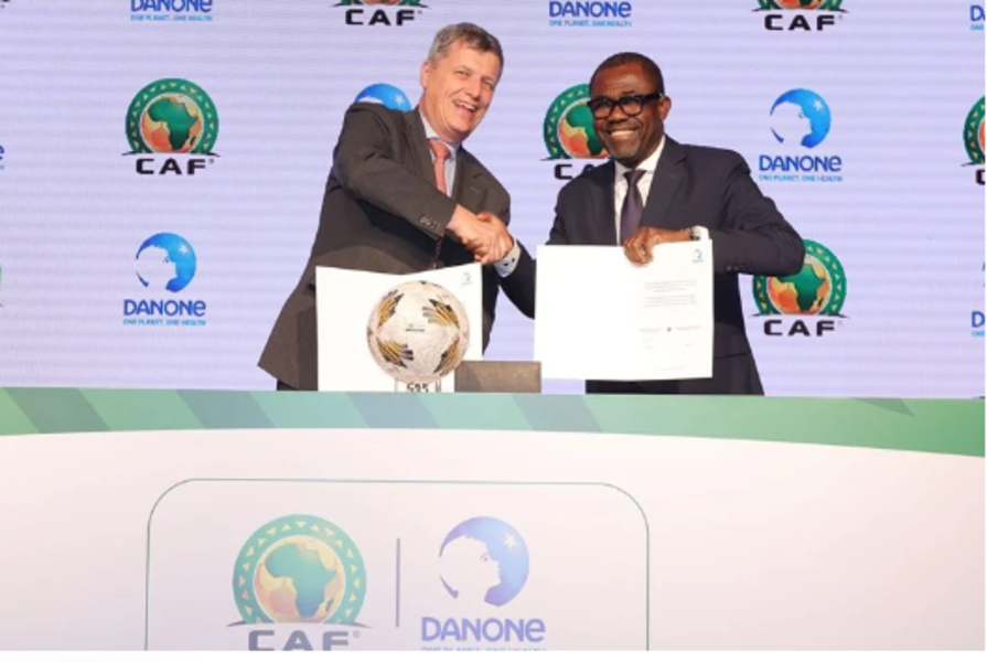 La CAF et le Groupe Danone scellent un partenariat majeur pour les CAN 2024 et 2025 au Maroc