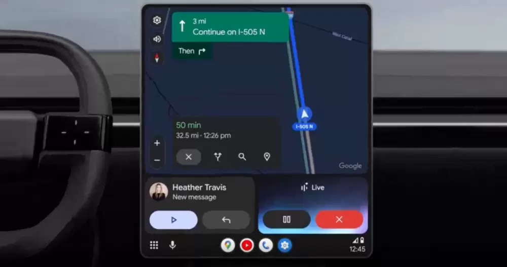 Gemini s'invite dans votre voiture : Android Auto 14.8 prépare le terrain
