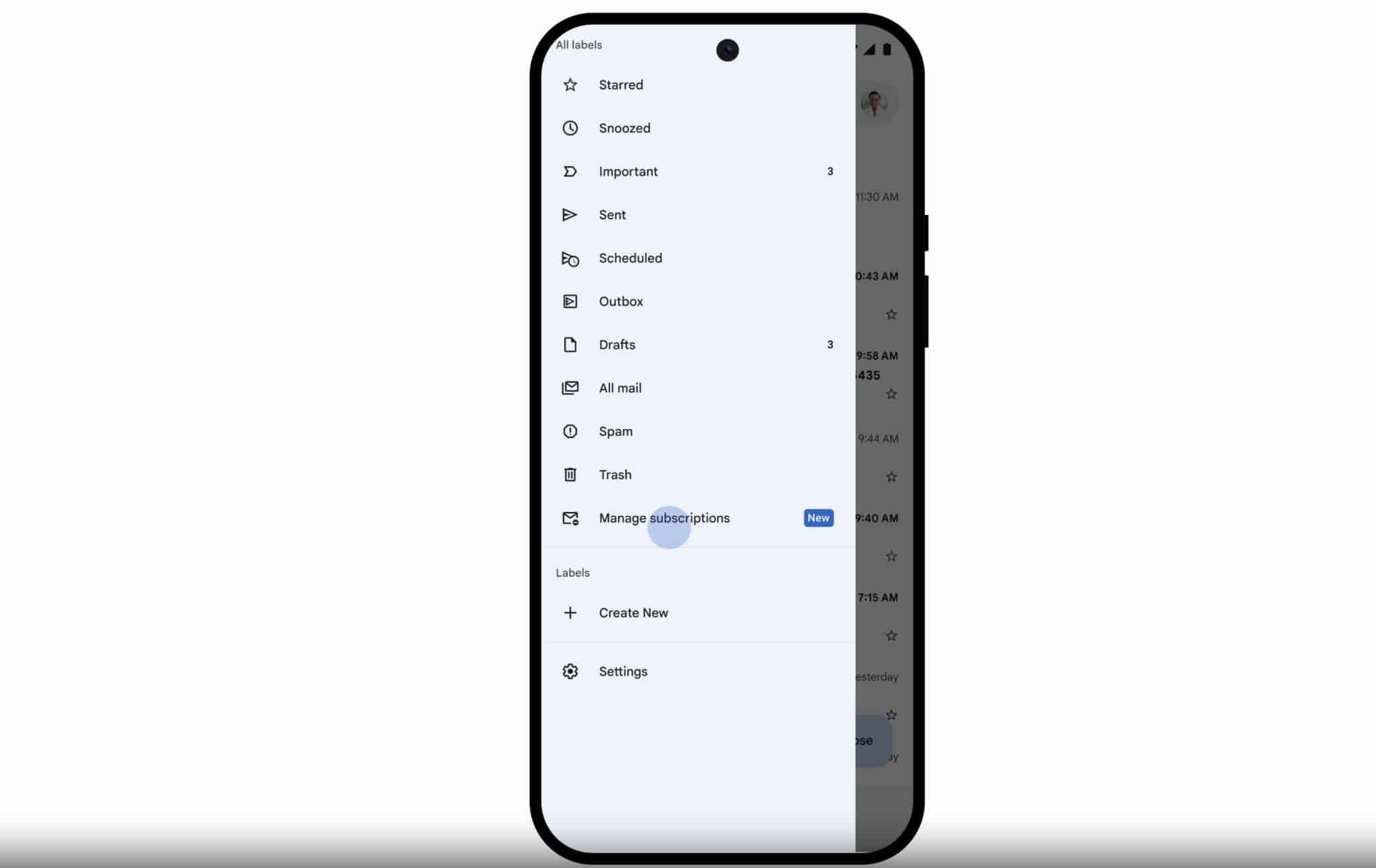 Gmail simplifie le désabonnement avec un bouton magique