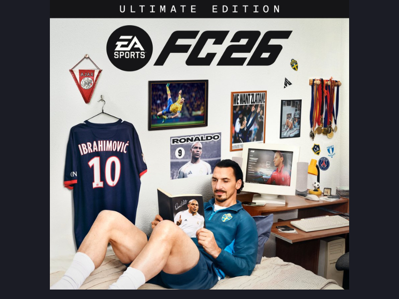 EA Sports FC 26 cover revealed : Zlatan Ibrahimović returns