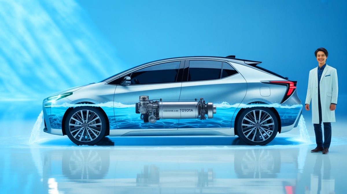 Quand Toyota fait couler l'essence avec son moteur à eau !