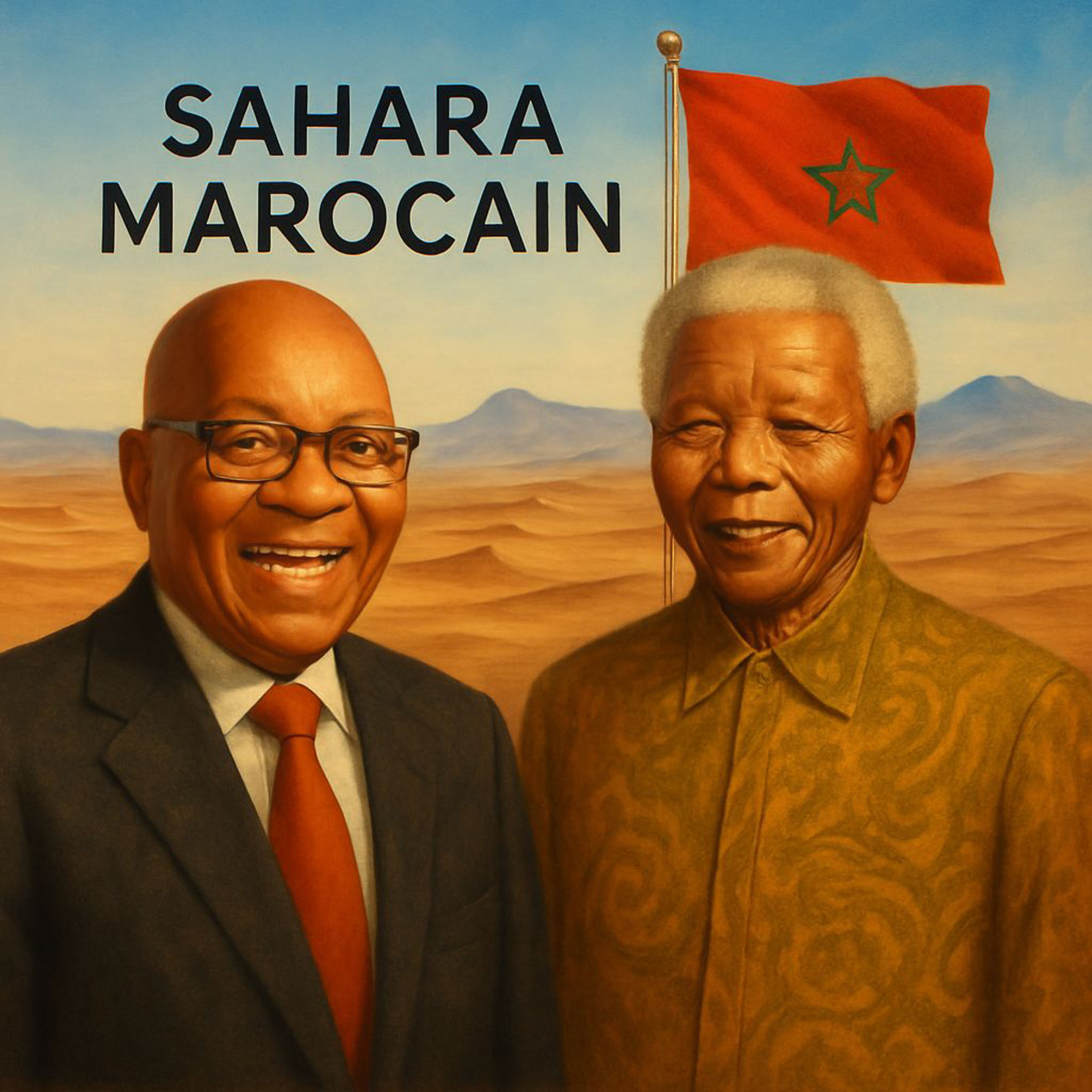 Quand le MK de l'Afrique du Sud "Zooma" sur le Sahara et gomma le polisario