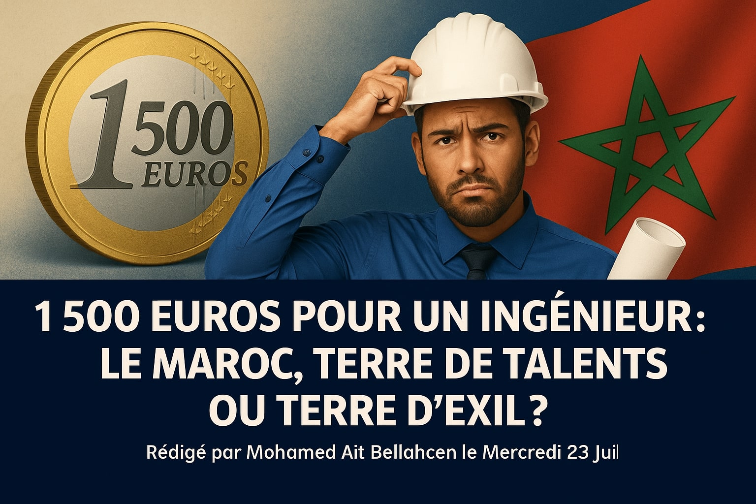 1 500 euros pour un ingénieur : Le Maroc, terre de talents ou terre d'exil ?