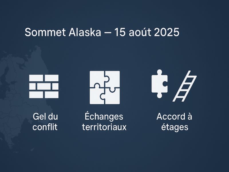 Trump – Poutine en Alaska : l’accord qui pourrait réécrire la carte du monde