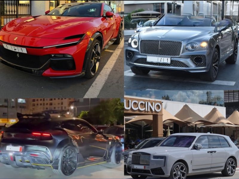Tanger, nouveau Monte-Carlo : Les voitures de luxe envahissent la ville