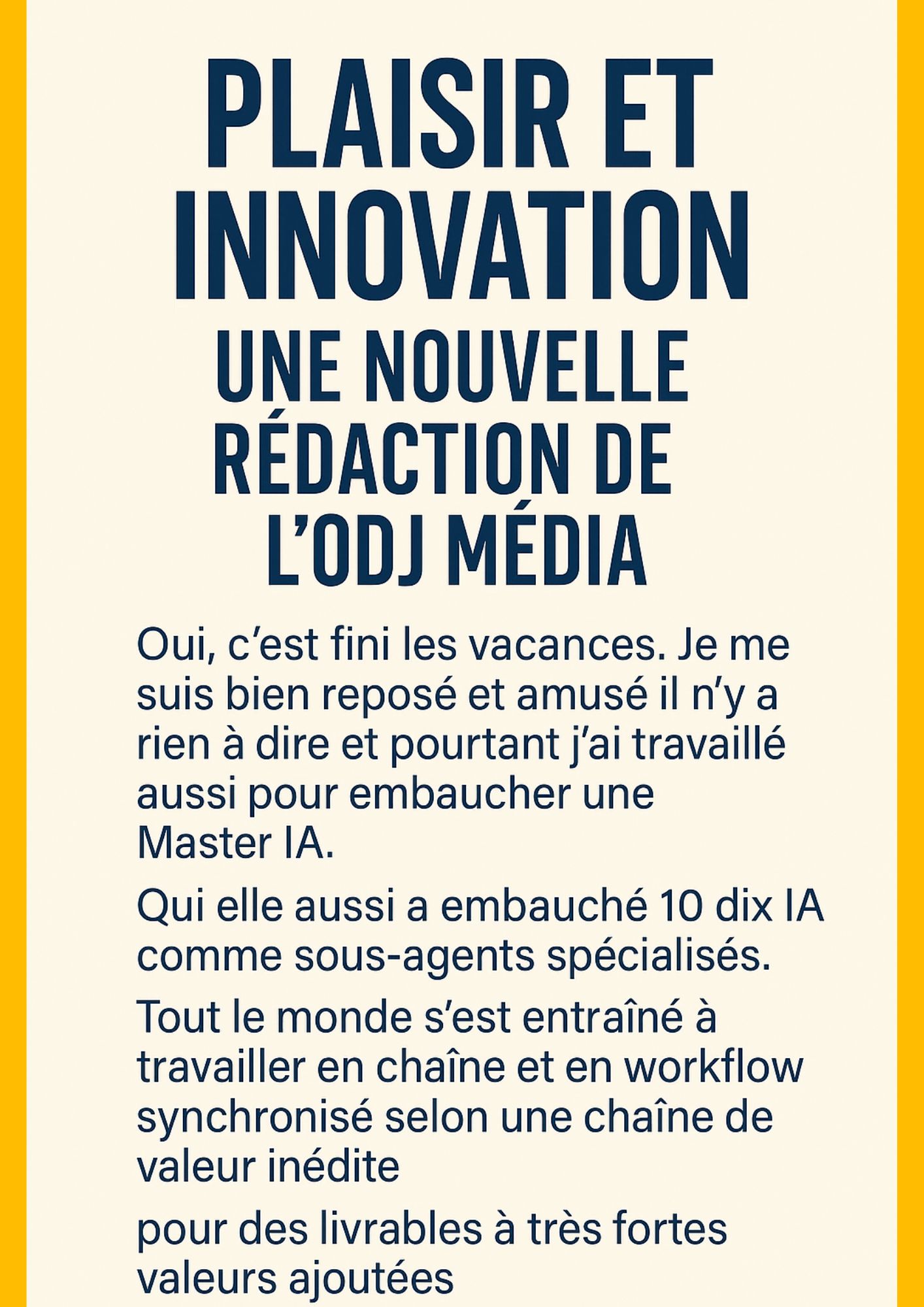 Plaisir et innovation : la nouvelle rédaction augmentée de LODJ Média