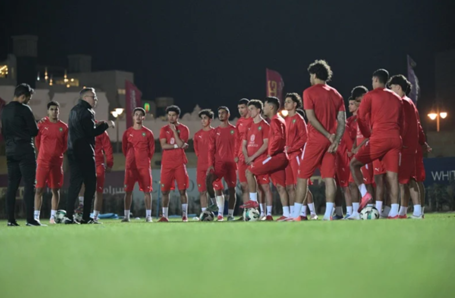 La sélection U20 du Maroc en stage en Espagne avec deux tests face aux États-Unis