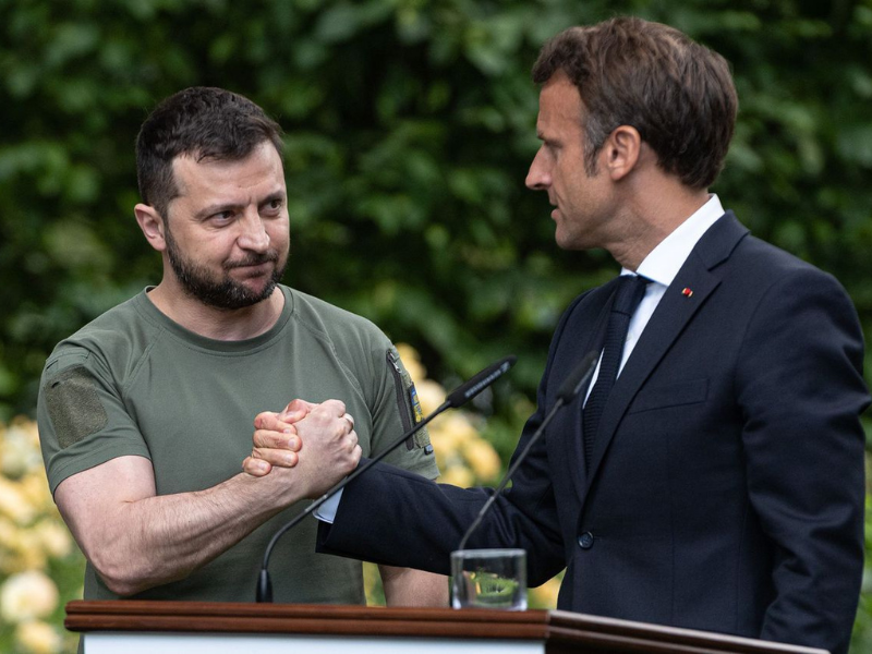 L'Europe «prête» à «apporter les garanties de sécurité à l'Ukraine», déclare Emmanuel Macron