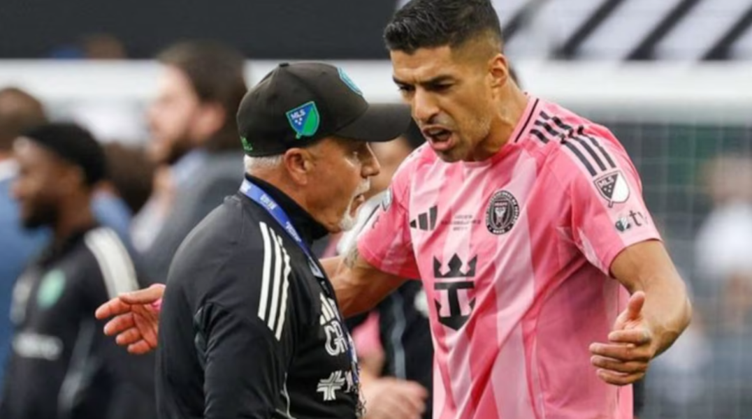 Luis Suárez suspendu pour neuf matches après une bagarre et un crachat lors de la Leagues Cup