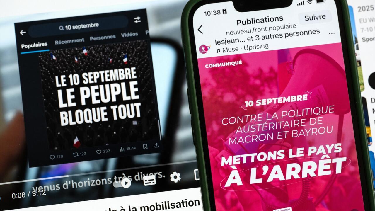 France : "Bloquons tout" veut paralyser l'Hexagone ce 10 septembre