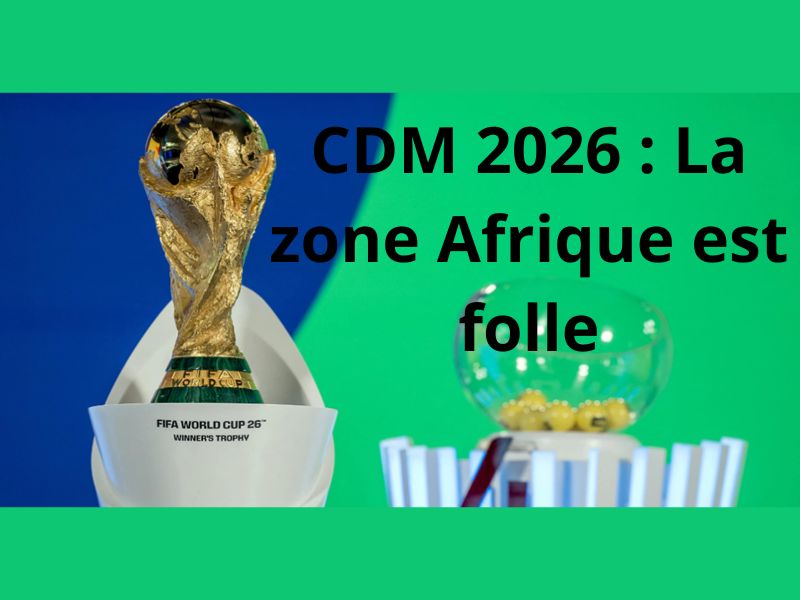 ​CDM 2026 : La zone Afrique est folle
