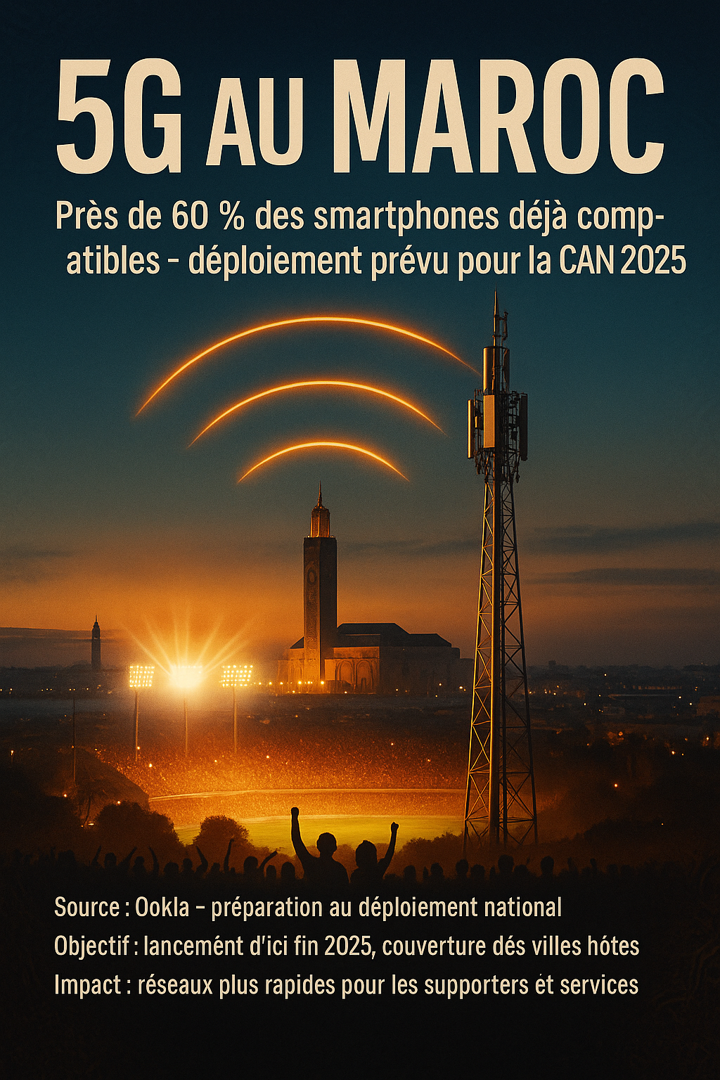 5G au Maroc : près de 60 % des smartphones déjà compatibles
