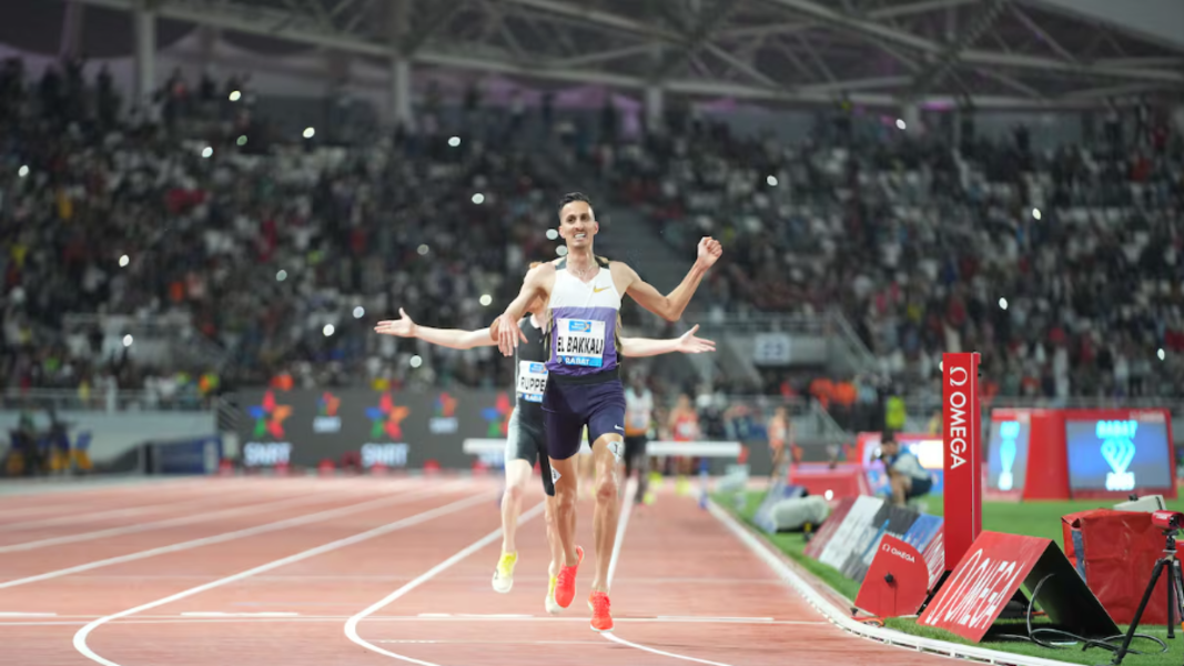 Soufiane El Bakkali et Salaheddine Ben Yazide en finale du 3000 m steeple aux Mondiaux de Tokyo