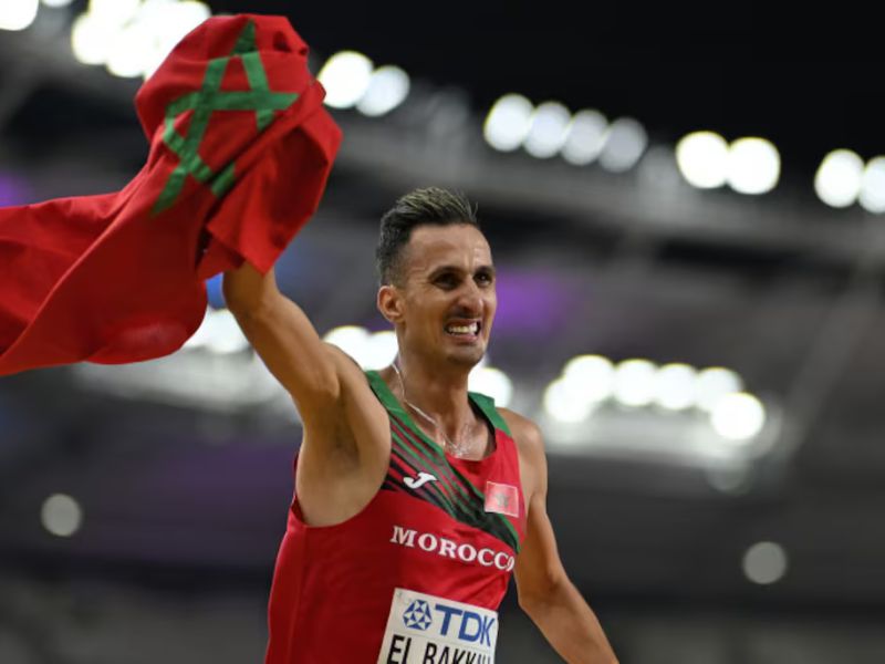 Les larmes de Soufiane Bekkali vice- champion du monde à Tokyo