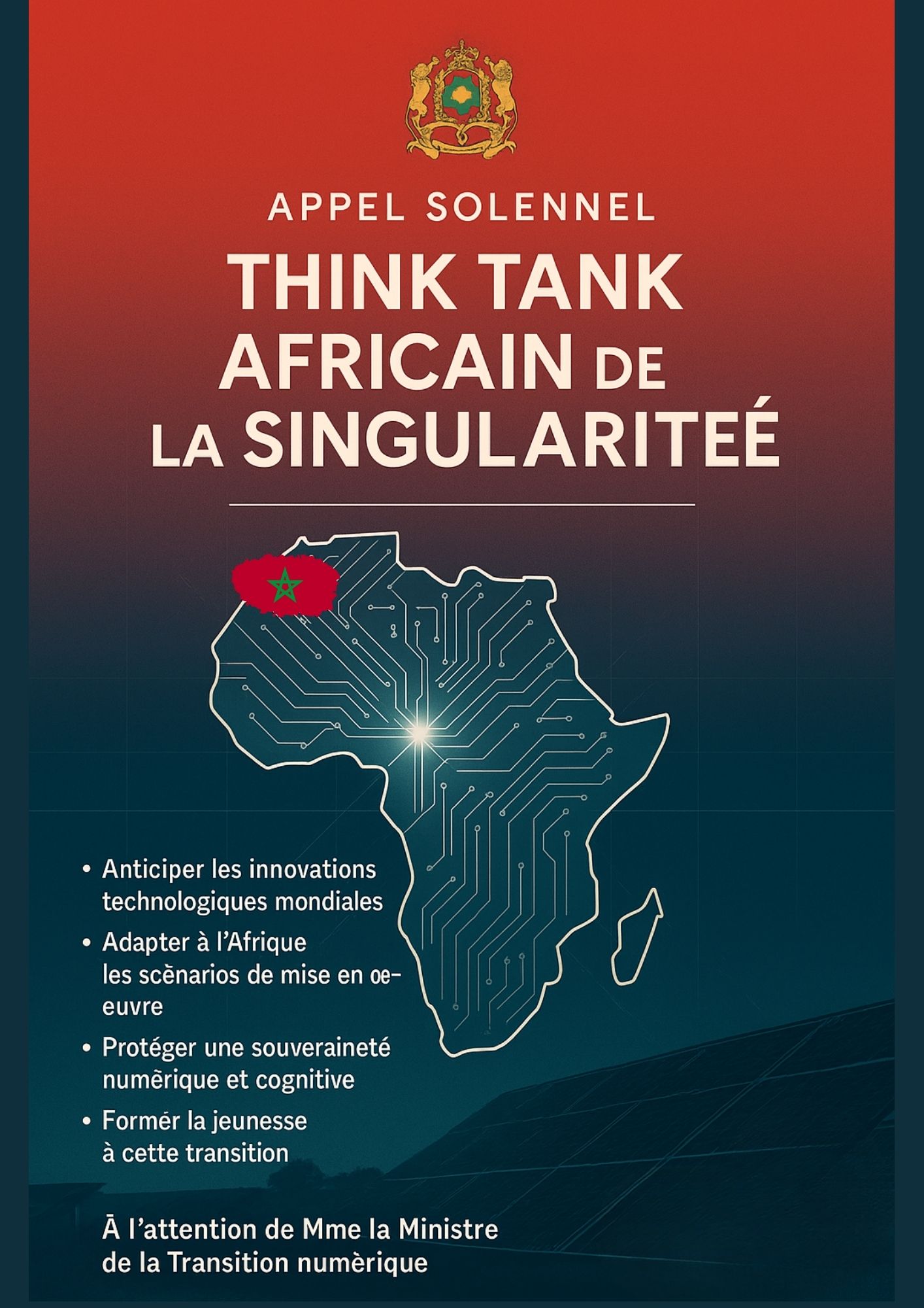 Appel solennel à la création d’un Think Tank africain au Maroc de la singularité