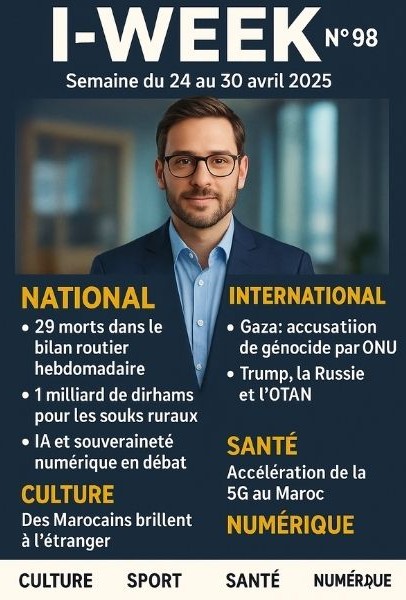 Podcast: l'essentiel de l' actualité "I-Week N° 98" de la semaine