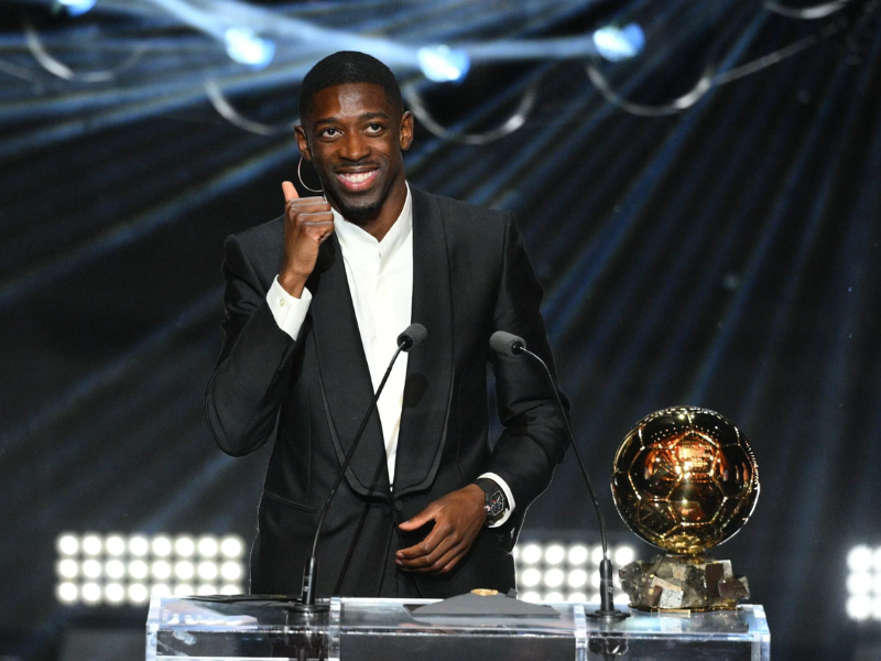 Ballon d’Or 2025 : Ousmane Dembélé sacré, Hakimi termine 6ᵉ