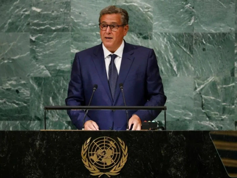 ONU : Akhannouch réaffirme que l’autonomie est la seule solution au Sahara et plaide pour la paix au Moyen-Orient