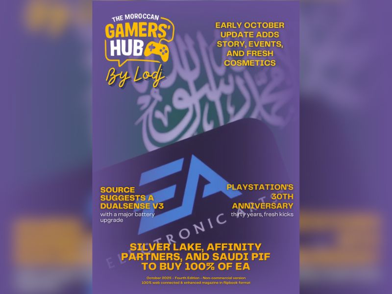 Publication of "The Moroccan Gamer's Hub" of 08th October 2025 by LODJ