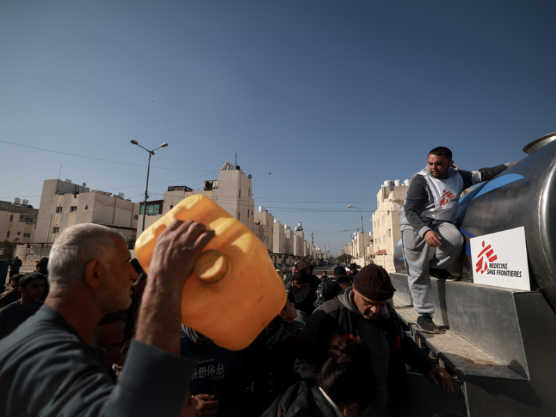 Gaza: l’eau, dernière frontière de la survie