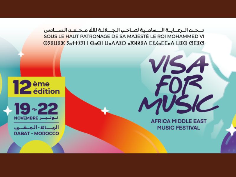 Visa For Music 2025: Rabat accueille la 12e édition du 19 au 22 novembre