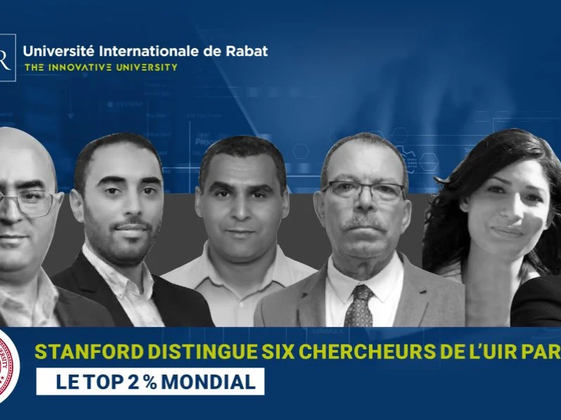6 chercheurs marocains de l’UIR classés parmi les 2 % des meilleurs scientifiques au monde