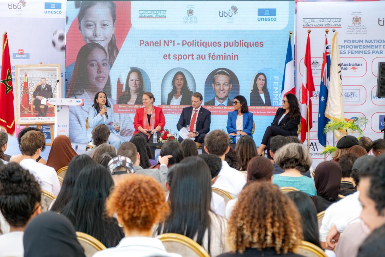 Tibu Africa lance la 3e édition du Forum national pour l’autonomisation des filles et des femmes par le sport, sous le patronage de l’UNESCO