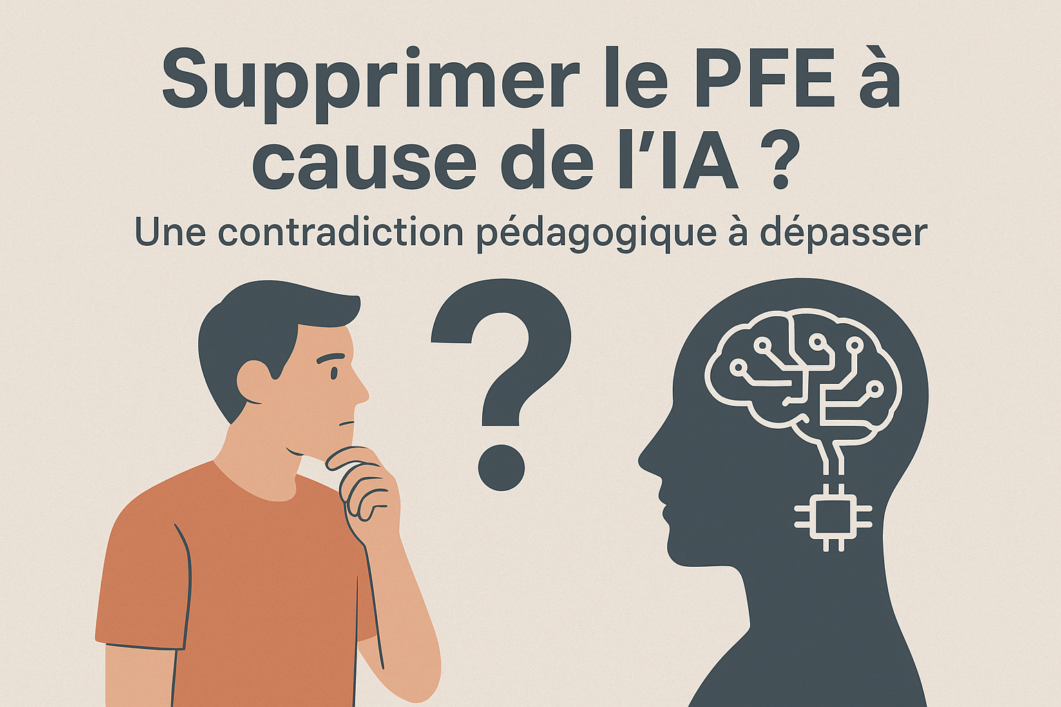 Supprimer le PFE à cause de l’IA ? Une contradiction pédagogique à dépasser