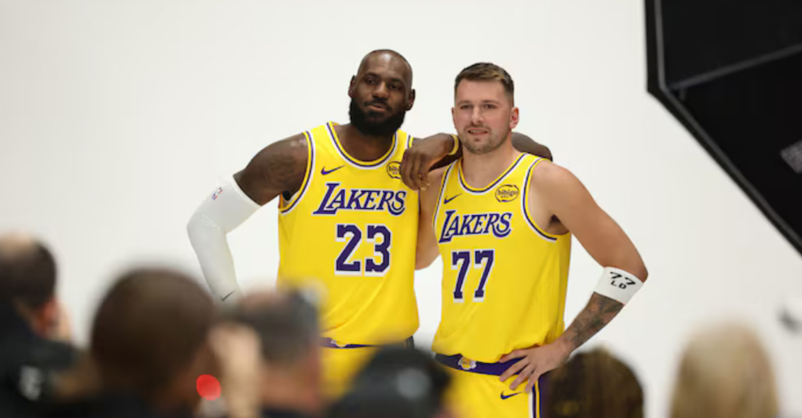 LeBron James et Luka Doncic, l’alliance des étoiles pour une saison NBA historique