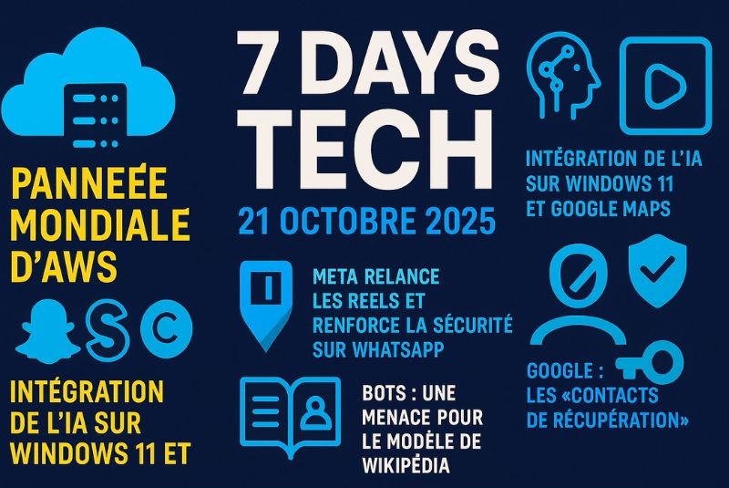 Podcast : l'essentiel de l'actualité Tech de la semaine du 21-10-2025"