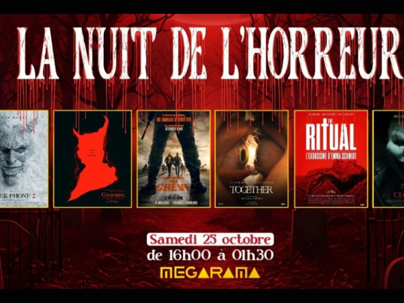 Megarama lance “La Nuit de l’Horreur” : une expérience ciné terrifiante dans cinq villes marocaines