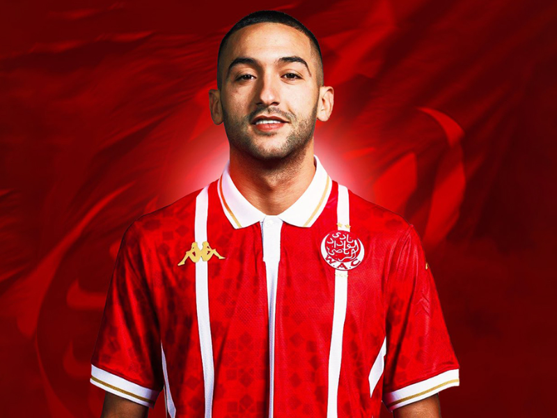 Hakim Ziyech signe au Wydad Casablanca : le retour royal du magicien