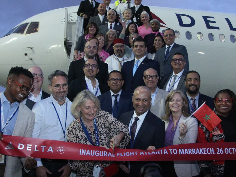 Delta Air Lines inaugure la première liaison directe entre Atlanta et Marrakech