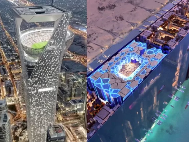 Mondial 2034 : l’Arabie saoudite dévoile son stade suspendu au ciel