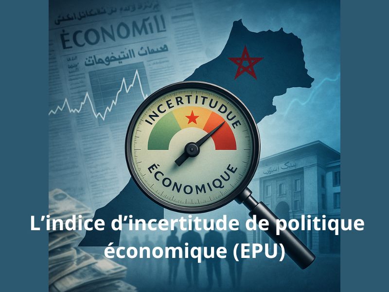 ​Mesurer l’incertitude économique EPU : le Maroc se dote enfin d’un baromètre stratégique