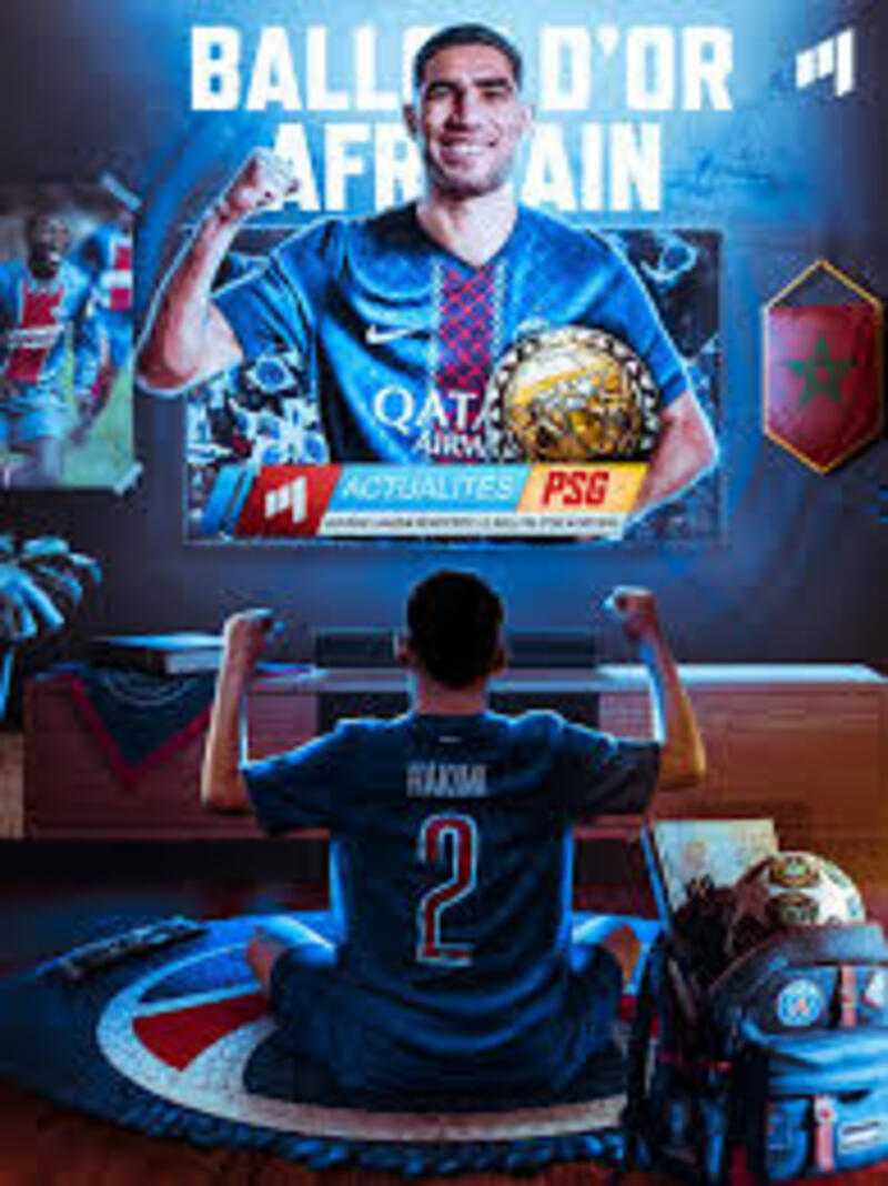 Le PSG prépare une campagne mondiale pour soutenir Achraf Hakimi au Ballon d’Or africain 2025