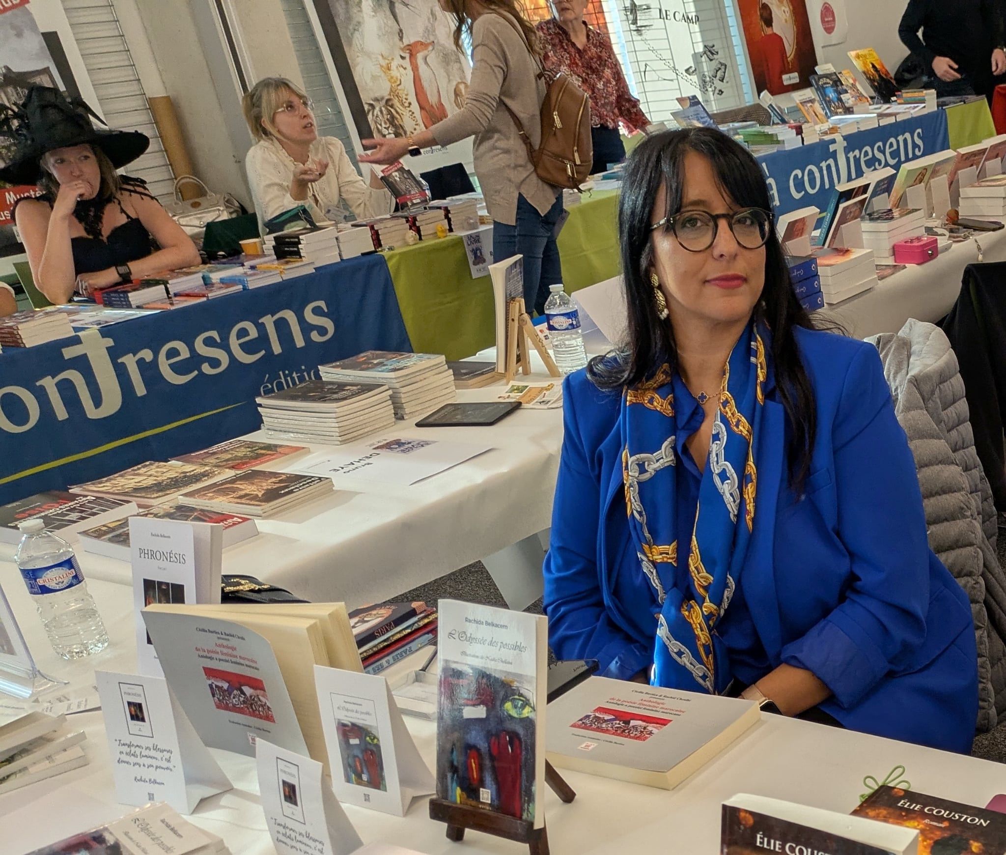 Rachida Belkacem, auteure et ambassadrice France-Maroc pour le réseau Rencontre des Auteurs Francophones