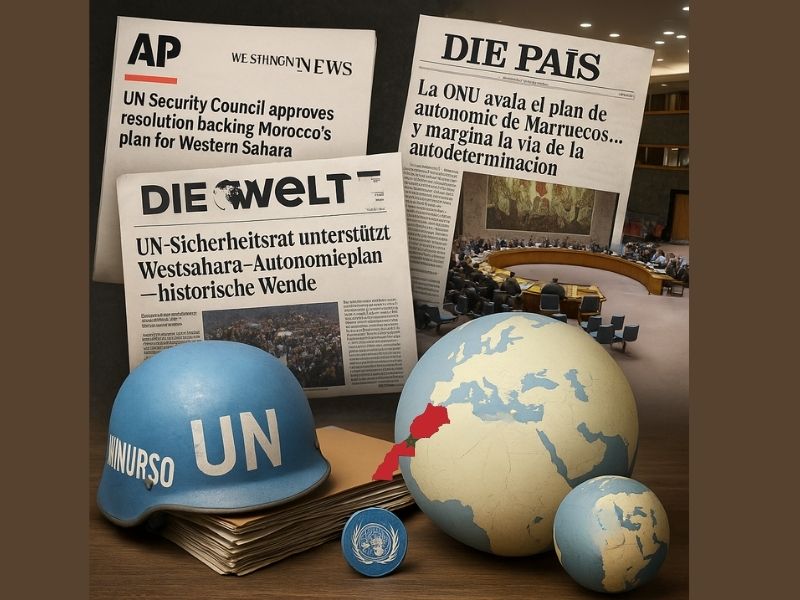 Résolution S/2025/692 : Tour d'horizon des titres de la presse internationale