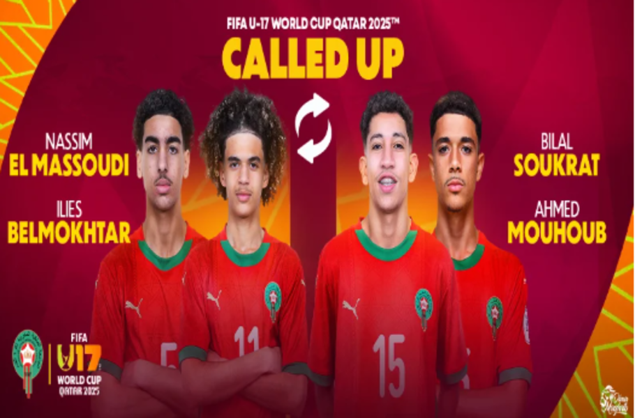 Mondial U17 : Soukrat et Mouhoub appelés en renfort pour le Maroc