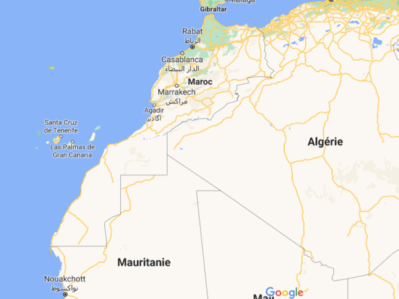 Google Maps montre désormais l’intégrité territoriale du Maroc