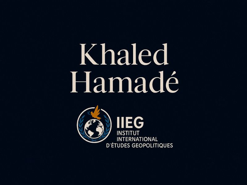 Par Khaled Hamadé - IIEG