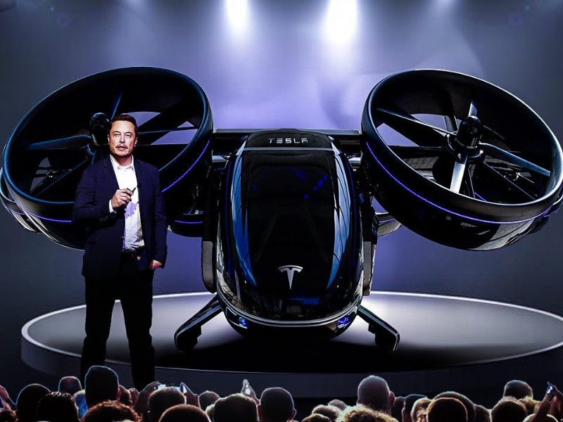 Elon Musk promet la voiture volante d'ici fin 2025