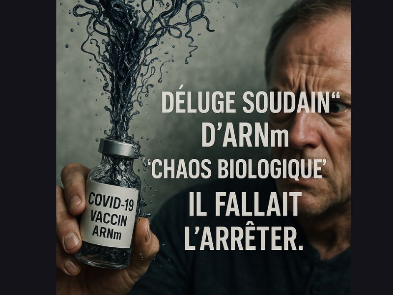 Les vaccins à ARN messager : « Il fallait les arrêter à cause du chaos biologique »