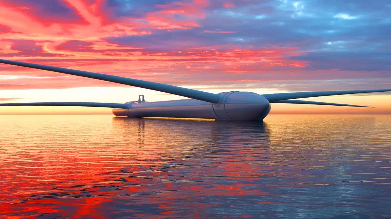 Energies renouvelables : La Chine établit un nouveau standard avec son éolienne flottante de 17 MW